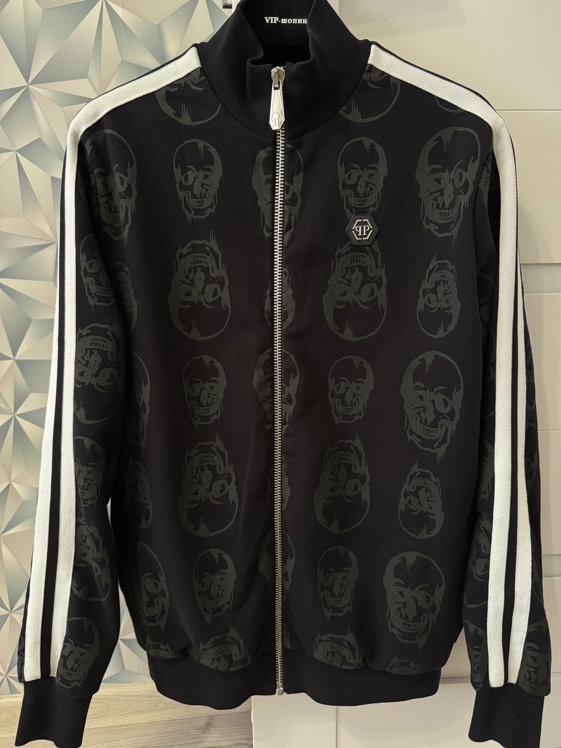 PHILIPP PLEIN, Джемперы и свитеры, Кофта мужская PHILIPP PLEIN, размер М, фото 2