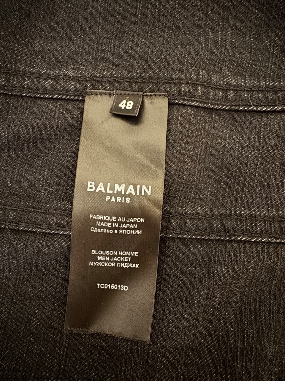 Balmain, Куртки, Джинсовая куртка Balmain, р М, фото 8