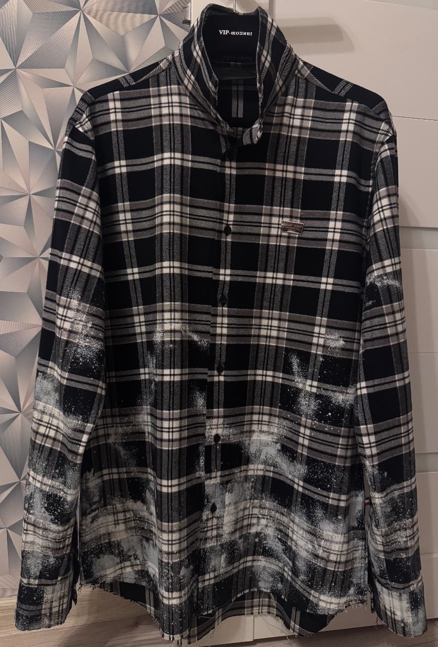PHILIPP PLEIN, Кэжуал рубашки, Рубашка мужская PHILIPP PLEIN, размер L, фото 2