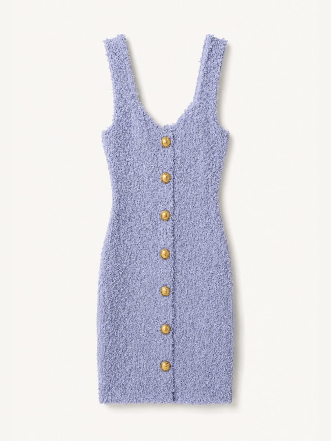 Balmain, Платья, Голубое платье Balmain, размер 36